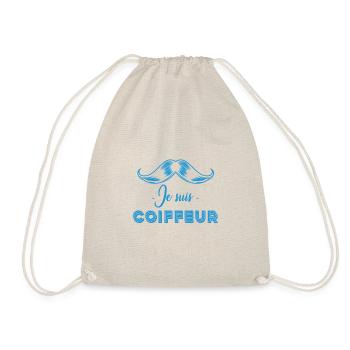 JE SUIS COIFFEUR - Sac de sport léger - nature - Devant