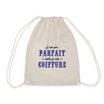 JE SUIS COIFFEUR - Sac de sport léger - nature - Devant