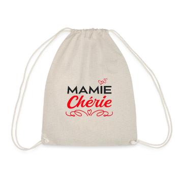 Mamie chérie - Sac de sport léger - nature - Devant