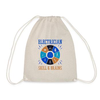 Compétences et cerveaux Electro Engineer Electro - Sac de sport léger - nature - Devant