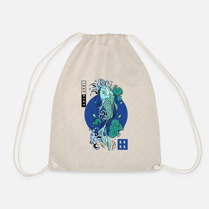 Amenakoi - Drawstring Bag - nature