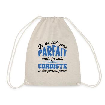 Pas parfaite mais cordiste - Sac de sport léger - nature - Devant