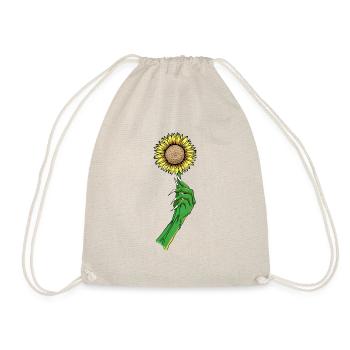 Biopunk Sunflower Monster Hand Biopunk Esthétique - Sac de sport léger - nature - Devant