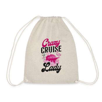 Bateau de croisière Vacances Fille Folle - Sac de sport léger - nature - Devant