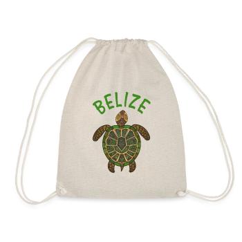 Belize Turtle - Drawstring Bag - nature - Front