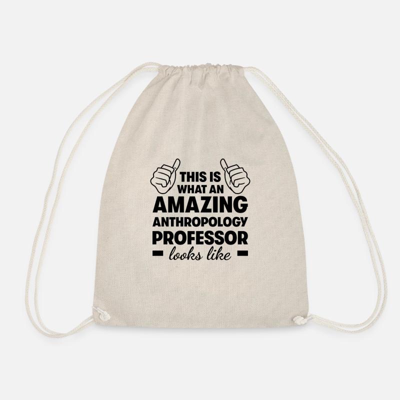 Amazing Anthropology Professor - Drawstring Bag - nature