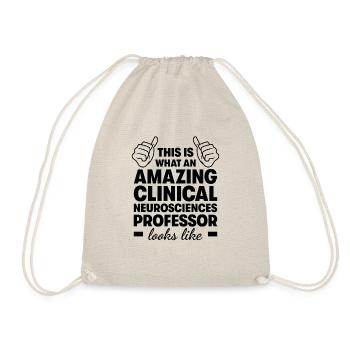 Incroyable professeur de neurosciences cliniques - Sac de sport léger - nature - Devant
