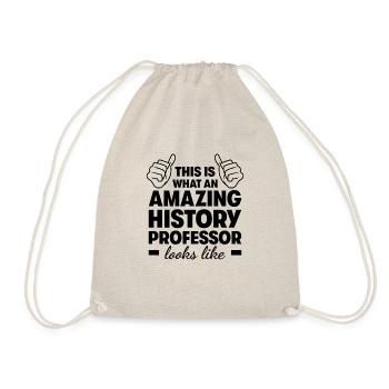 Professeur d’histoire incroyable - Sac de sport léger - nature - Devant