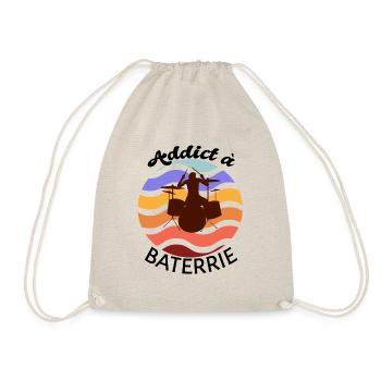 Addict à batterie - Sac de sport léger - nature - Devant