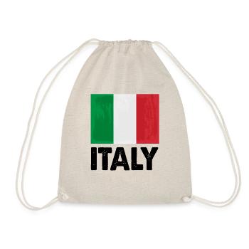 Italy Flag Italia - Drawstring Bag - nature - Front