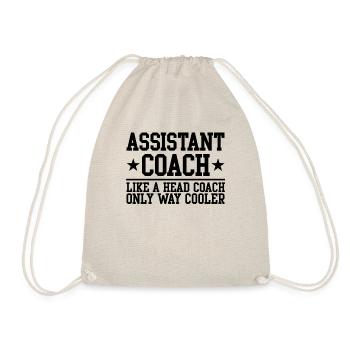 Assistant Coach Only Way Cooler - Drawstring Bag - nature - Front