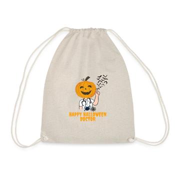 Happy Halloween Doctor - Sac de sport léger - nature - Devant