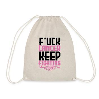 F*ck Cancer - Sac de sport léger - nature - Devant