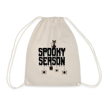 SPOOKY season . - Drawstring Bag - nature - Front