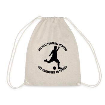 Fußballer Fußball Fußballtrainer Fußballspieler - Turnbeutel - Natur - Vorne