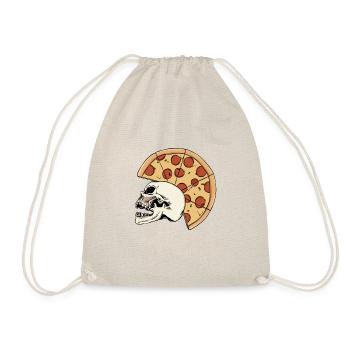 Pizza Punk Irokese - Drawstring Bag - nature - Front