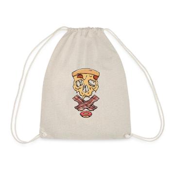 Fast Food Hobby Pizza Baker - Drawstring Bag - nature - Front