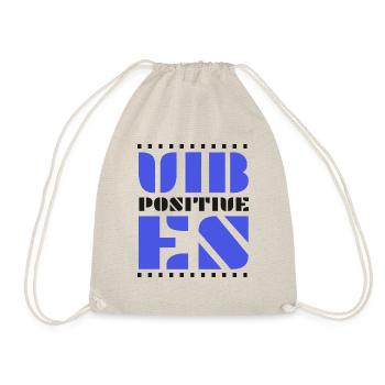 Positive Vibes - Drawstring Bag - nature - Front