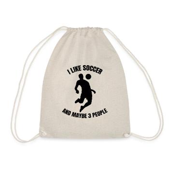 Fußballtrainer Fußball Fußballer Fußballspieler - Turnbeutel - Natur - Vorne