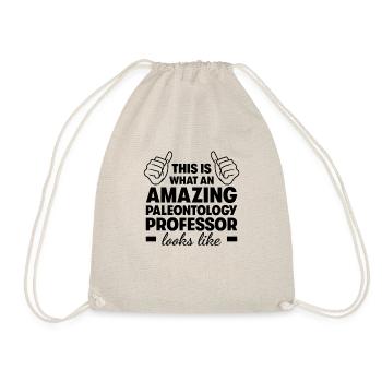 Amazing Paleontology Professor - Drawstring Bag - nature - Front