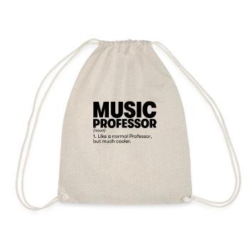 Music Professor - Drawstring Bag - nature - Front