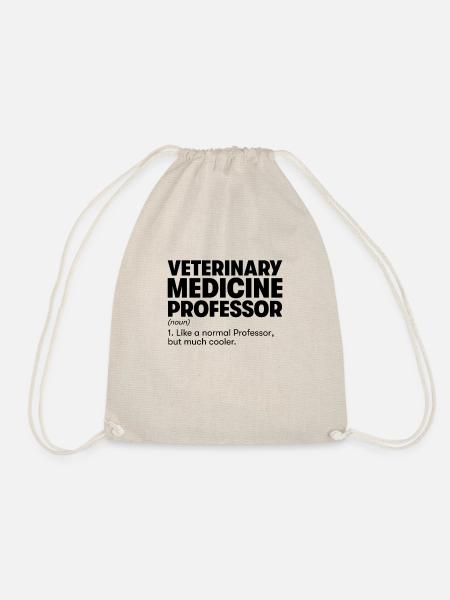 Professor für Veterinärmedizin - Turnbeutel - Natur