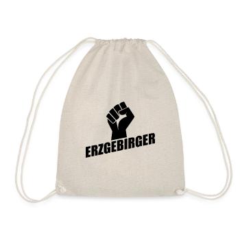 Erzgebirger Faust Logo - Turnbeutel - Natur - Vorne