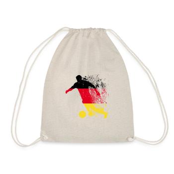 National Team Germany Football World Cup - Drawstring Bag - nature - Front