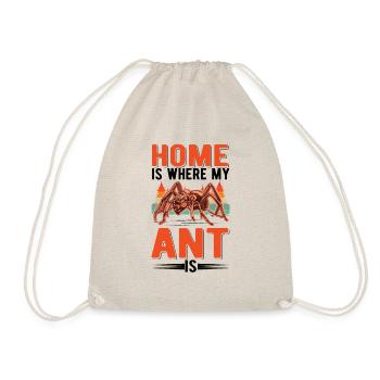La maison est l’endroit où sont mes fourmis - Sac de sport léger - nature - Devant