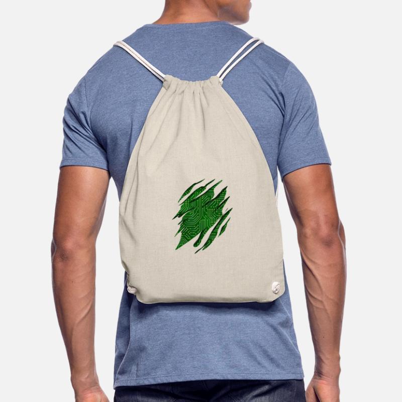 Entwickler Coder Programmierer Turnbeutel