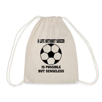 Football Football coach Footballer Footballer - Drawstring Bag - nature - Front