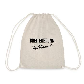 Breitenbrunn mei haamit - Turnbeutel - Natur - Vorne