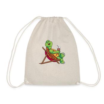 Turtle - Drawstring Bag - nature - Front