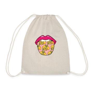 Langue de citron - Sac de sport léger - nature - Devant