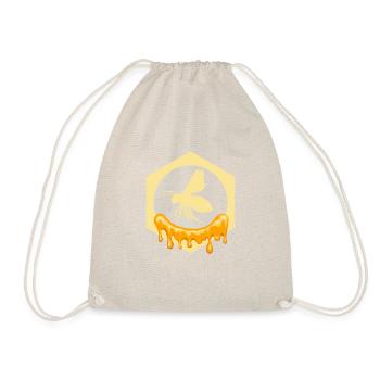 Honey and Bees Wilderness Nature Wildlife - Drawstring Bag - nature - Front