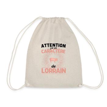 Cadeau Humour Homme Lorrain - Sac de sport léger - nature - Devant