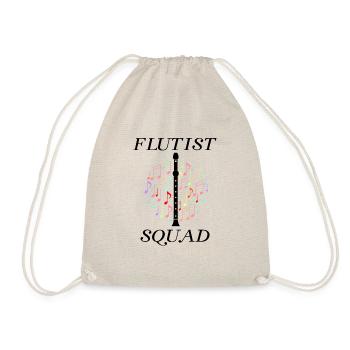 Flûtiste Joueur de flûte professionnel Musicien - Sac de sport léger - nature - Devant