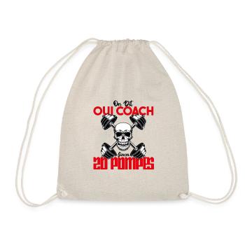 Citation entraineur humour. on dit oui coach.Coach - Sac de sport léger - nature - Devant