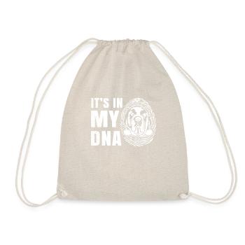 St Bernard funny its in my funny theme - Drawstring Bag - nature - Front