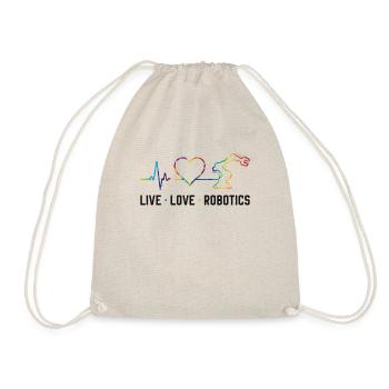 Ingénieur en robotique robotique Tie Dye - Sac de sport léger - nature - Devant
