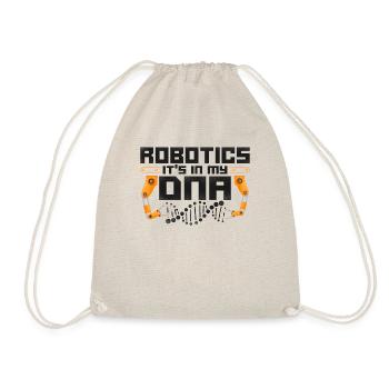 Ingénieur Robotique Robot Vintage - Sac de sport léger - nature - Devant