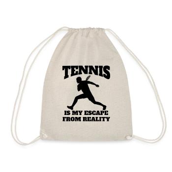 Tennis Club Tennis Tennis lovers Tennis players - Drawstring Bag - nature - Front