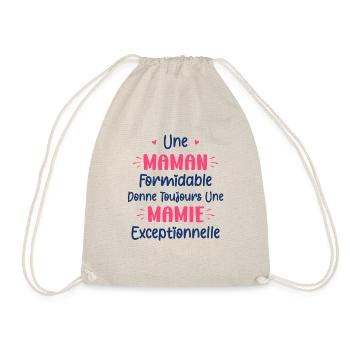 Une maman formidable donne toujours une mamie - Sac de sport léger - nature - Devant
