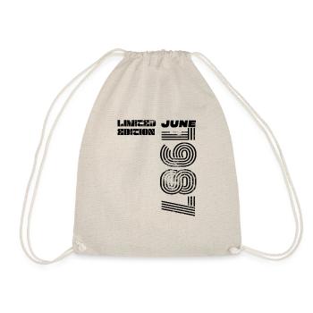 Anniversaire juin 1987 - Sac de sport léger - nature - Devant