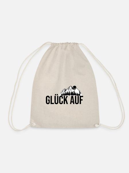 Erzgebirge Glück auf Berge - Turnbeutel - Natur