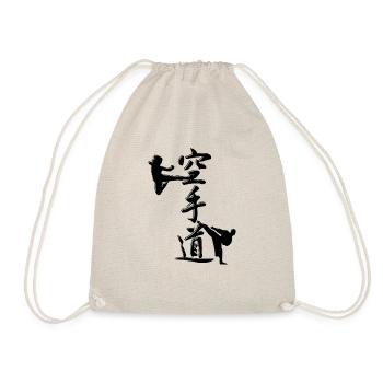 Karate Do | Warriors | Design Black and White - Sac de sport léger - nature - Devant
