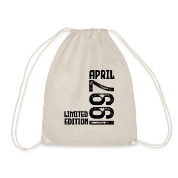 Cadeau Avril 1997. Anniversaire avril 1997. April. - Sac de sport léger - nature - Devant