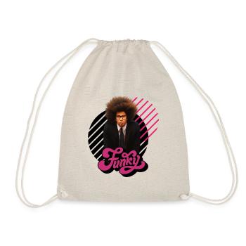 Funky Man - Drawstring Bag - nature - Front