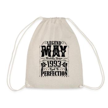 Mai 1993. Anniversaire mai 1993. Cadeau may 1993. - Sac de sport léger - nature - Devant