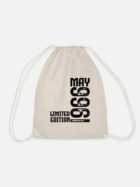 Geschenk Mai 1966. Jubiläum Mai 1966. Mai 1966. - Turnbeutel - Natur
